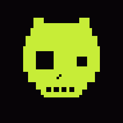 Classic Lime Skulls #14359
