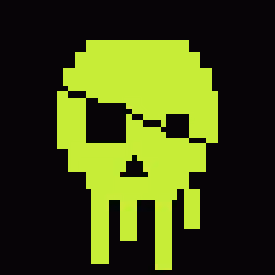 Classic Lime Skulls #15739