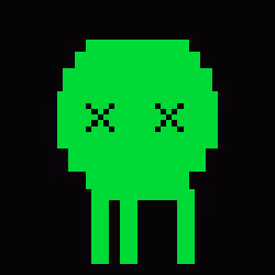 Classic Lime Skulls #14699