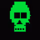Classic Lime Skulls #18436