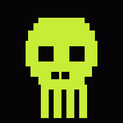 Classic Lime Skulls #701