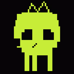 Classic Lime Skulls #14697