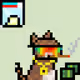 Pixelated Cat on Drugs #391