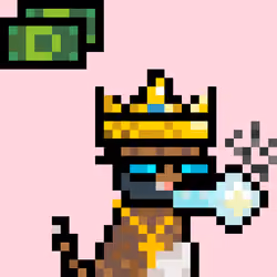 Pixelated Cat on Drugs #5