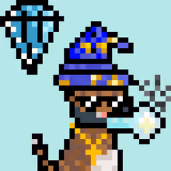 Pixelated Cat on Drugs #353