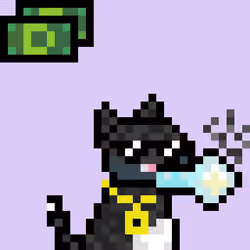 Pixelated Cat on Drugs #162