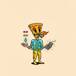 CryptoPill #0463 вЂ” Pizza Slice