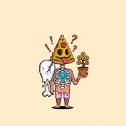 CryptoPill #0695 вЂ” Pizza Slice
