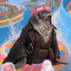 7445