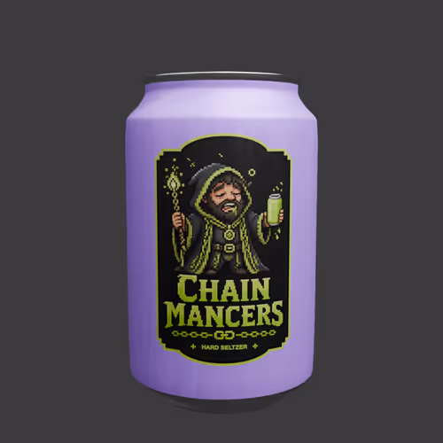Chain Mancers Hard Seltzer