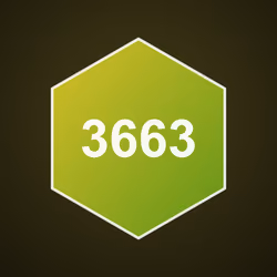 3663