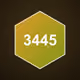 3445