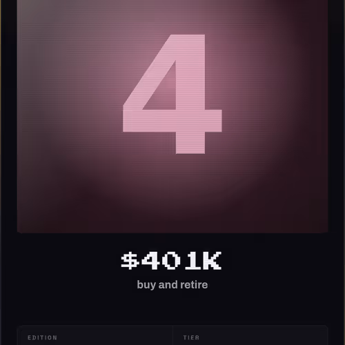 buy and retire