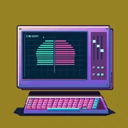 Electric Orchid Console #00664