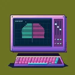 Electric Orchid Console #00622