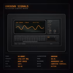 UNKNOWN SIGNALS #7