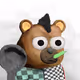 6836