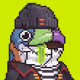 Hoodie Whale #6627
