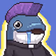 Hoodie Whale #6650