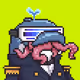 Hoodie Whale #4629