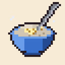 Pixel Porridge Oats #99