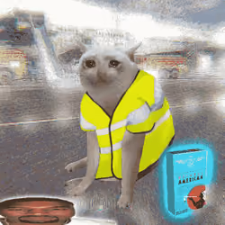 Cash Cat #9123