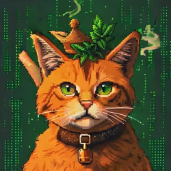 Pixel Cat Robinhood #1395