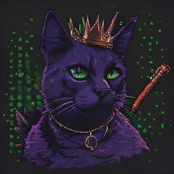 Pixel Cat Robinhood #54