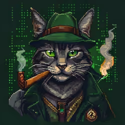 Pixel Cat Robinhood #1378