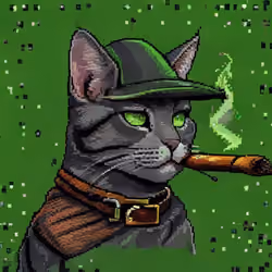 Pixel Cat Robinhood #1436