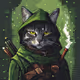 Pixel Cat Robinhood #421
