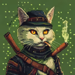 Pixel Cat Robinhood #1429