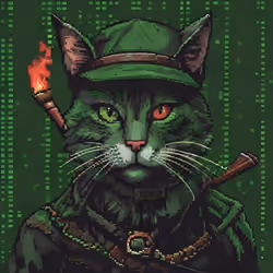 Pixel Cat Robinhood #51