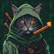 Pixel Cat Robinhood #465