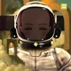 Robin-Waifu #8742: Brown Waifu in Astronaut Suit