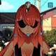Robin-Waifu #0188: Tan Waifu with Lightbulb in Dress