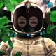 Robin-Waifu #1944: White Waifu with Lightbulb in Astronaut Suit