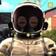 Robin-Waifu #0378: Brown Waifu in Astronaut Suit