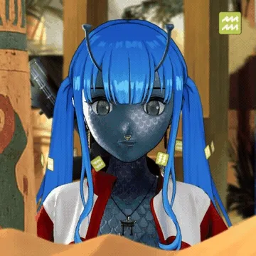 Robin-Waifu #2176: Alien Waifu with Gun in Track Star Outfit