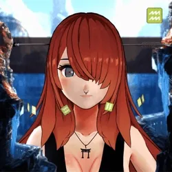 Robin-Waifu #9461: White Waifu with ArrowHead in Dress
