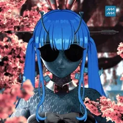 Robin-Waifu #0614: Alien Waifu with ArrowHead in Bunny Suit