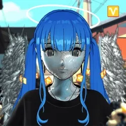 Robin-Waifu #0787: Angel Waifu in Short Sleeve