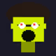 Lime Hood Punk #594