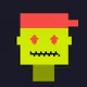 Lime Hood Punk #2309
