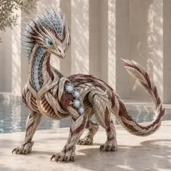 Ivory Bondweave Drake · Aetheryn #55