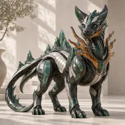 Emerald Jadeforge Lynxdrake · Aetheryn #47