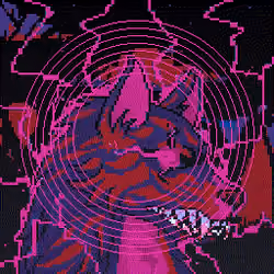 Pixel Wolf #5536