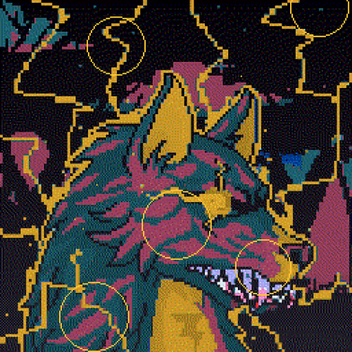 Pixel Wolf #0206