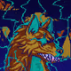 Pixel Wolf #0690