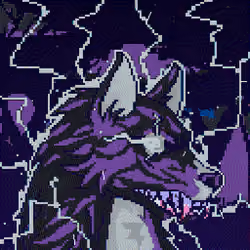 Pixel Wolf #4807